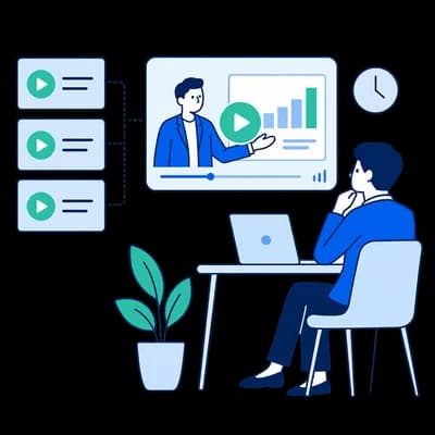 MDB動画ライブラリのイラスト